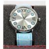 Image 1 : ADEMATO WOMENS WATCH WITH BLUE STRAP