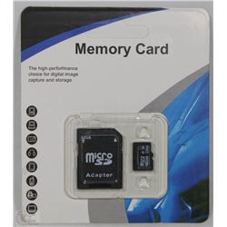 NEW 32GB MICRO SD CARD WITH ADAPTOR
