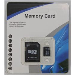 NEW 32GB MICRO SD CARD WITH ADAPTOR