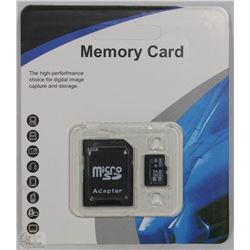 NEW 32GB MICRO SD CARD WITH ADAPTOR