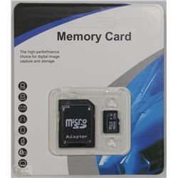 NEW 32GB MICRO SD CARD WITH ADAPTOR