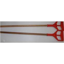 LOT OF 2 MOP HANDLES