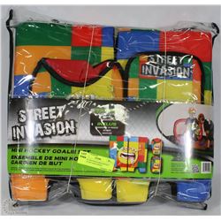 STREET INVASION MINI HOCKEY GOALIE SET AND STREET