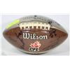 Image 1 : EDMONTON ESKIMOS 2005 GREY CUP TEAM SIGNED BALL