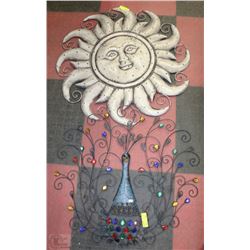 LOT OF 2 METAL WALL ART HANGINGS