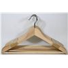 Image 1 : LOT OF 8 WOODEN HANGERS