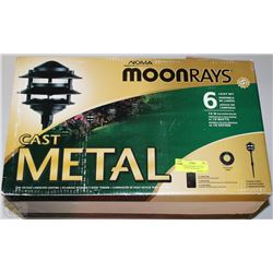NEW NOMA MOONRAYS 6 CAST METAL LIGHTS WITH LOW