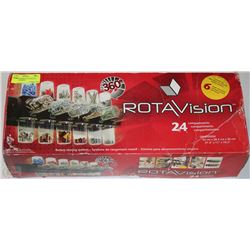 NEW 360 DEGREE ROTAVISION 24 ROTARY STORING