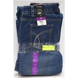 LOT OF 5 GIRLS SKINNY JEANS - SIZE 16