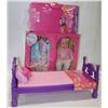 Image 1 : FLAT OF BABY DOLL, BED & LOCKER