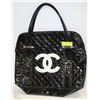 Image 1 : REPLICA CHANEL PURSE WITH WHITE LOGO