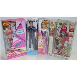 FLAT OF BARBIES & BRATZ