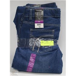 LOT OF 5 GIRLS SKINNY JEANS - SIZE 16
