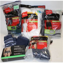 FLAT OF BRIEFS & TSHIRTS - SIZE XLARGE