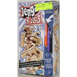 JENGA RULES GAME