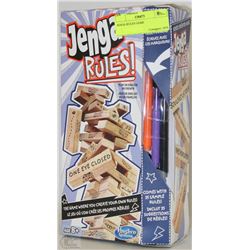 JENGA RULES GAME