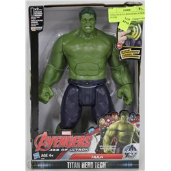 TITEN TECH TALKING HULK ACTION FIGURE