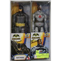 2 PACK ACTION FIGURES - BATMAN & CYBORG