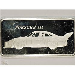 #25-VINTAGE CAR ON STERLING SILVER BAR