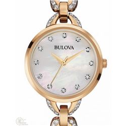 #40-BULOVA STAINLESS STEEL LADIES WATCH