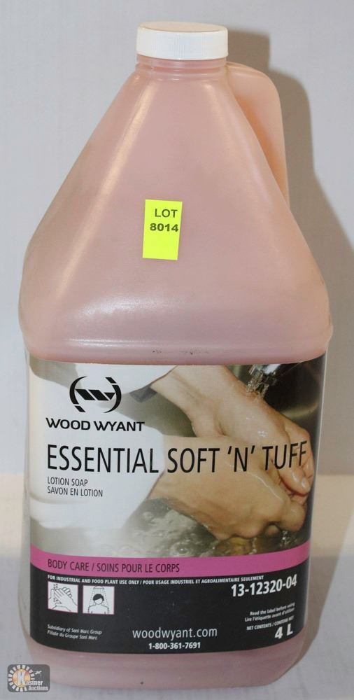 4L WOOD WYANT ESSENTIAL SOFT N TUFF LOTION SOAP