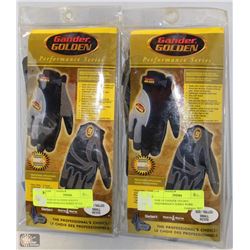 2 PAIRS OF GANDER GOLDEN PERFORMANCE SERIES WORK
