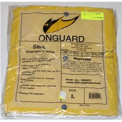 ONGUARD PROTECTIVE CLOTHING SZ L SITEX JACKET W/