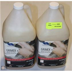 LOT OF TWO 4L GRIMEX+ INDUSTRIAL HAND CLEANERS