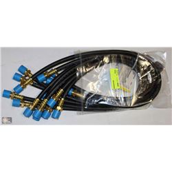 LOT OF PROPANE HOSES