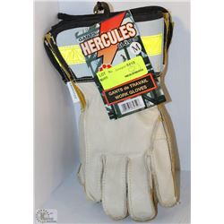 2 PAIRS OF GANTS HERCULES GLOVES SIZE M