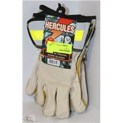 2 PAIRS OF GANTS HERCULES GLOVES SIZE M
