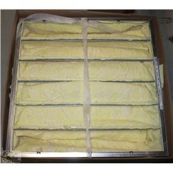AEROSTAR FIBREGLASS POCKET AIR FILTER 24X24X15