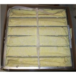 AEROSTAR FIBREGLASS POCKET AIR FILTER 24X24X15