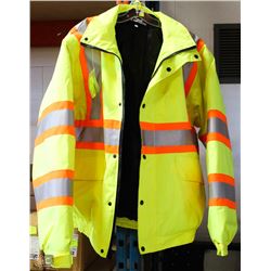 CONDOR HI VIS JACKET SIZE XL