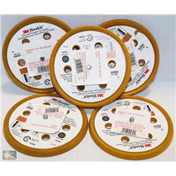 BOX OF 3M 6" HOOKIT DISC PADS