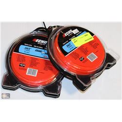 LOT OF 2 ECHO NYLON LINE .065" TRIMMER LINE