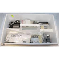WHITE BIN OF ASST HARDWARE