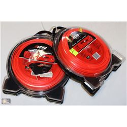 LOT OF ECHO NYLON LINE FOR WEEDWACKER