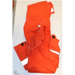 RED KAP 44R ORANGE COVERALLS