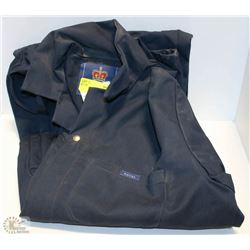 PAIR OF ROYAL NAVY BLUE COVERALLS SIZE 42