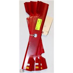 LOT OF 6 EXMARK 48" MOWER BLADES