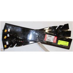 LOT OF 3 ARIENS 34" MOWER BLADES