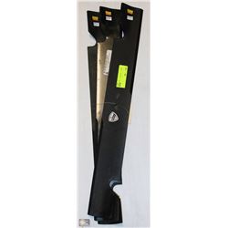 LOT OF 3 EXMARK 72" MOWER BLADES