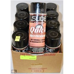 CASE OF 12 QUICK RUST PREVENTIVE SPRAY CANS