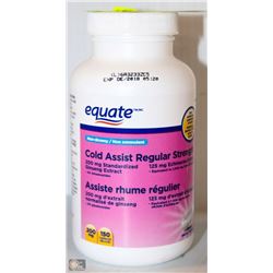 EQUATE COLD ASSIST REGULAR STRENGTH 150