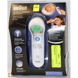 BRAUN NO TOUCH & FOREHEAD THERMOMETER