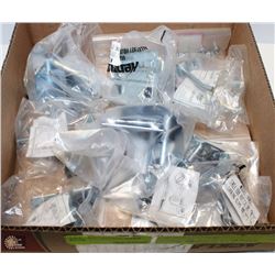 LOT OF 10 LOCKING PEG BOARD HOOKS