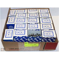 LOT OF #12, 1" ROUND STEEL SCREWS