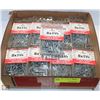 Image 1 : LOT OF 8X1-3/4 WOOD SCREWS