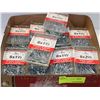 Image 1 : LOT OF 8X1-1/2 AND 8X2-1/2 WOOD SCREWS